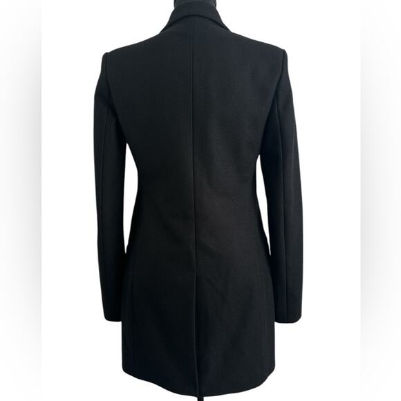 The Row Cennor Wool Midi Jacket in Black size US 2 Silk Lining - Picture 7 of 11